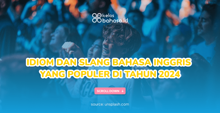 ILustrasi Idiom dan slang bahasa Inggris yang populer di tahun 2024 Idiom dan slang bahasa Inggris yang populer di tahun 2024