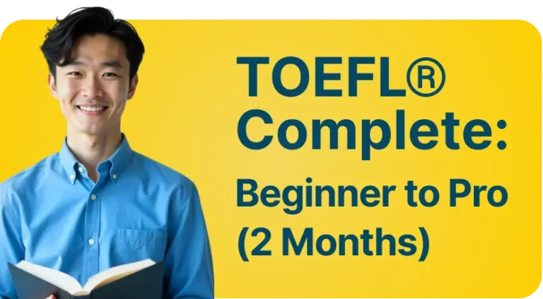Regular TOEFL TOEFL Complete