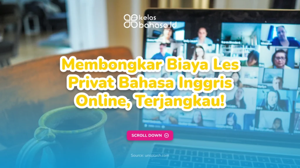 ILustrasi Membongkar Biaya Les Privat Bahasa Inggris Online, Terjangkau! Ilustrasi Virtual Zomm dan Biaya Les Privat Bahasa Inggris Online, Terjangkau