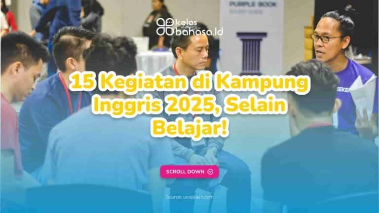 ILustrasi 15 Kegiatan di Kampung Inggris 2025, Selain Belajar! Ilustrasi Kegiatan di Kampung Inggris