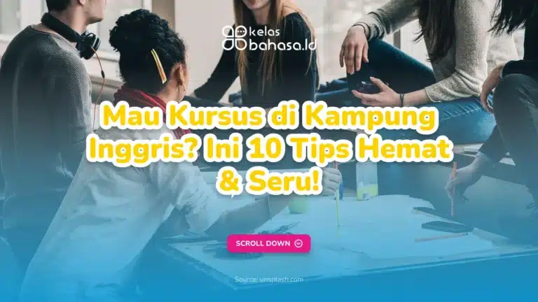 ILustrasi Mau Kursus di Kampung Inggris? Ini 10 Tips Hemat & Seru! Ilustrasi Kursus di Kampung inggris