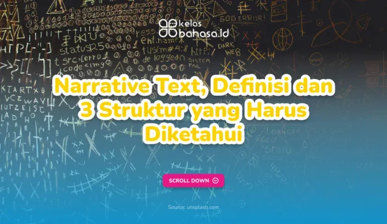 ILustrasi Narrative Text, Definisi dan 3 Struktur yang Harus Diketahui Ilustrasi Narrative Text