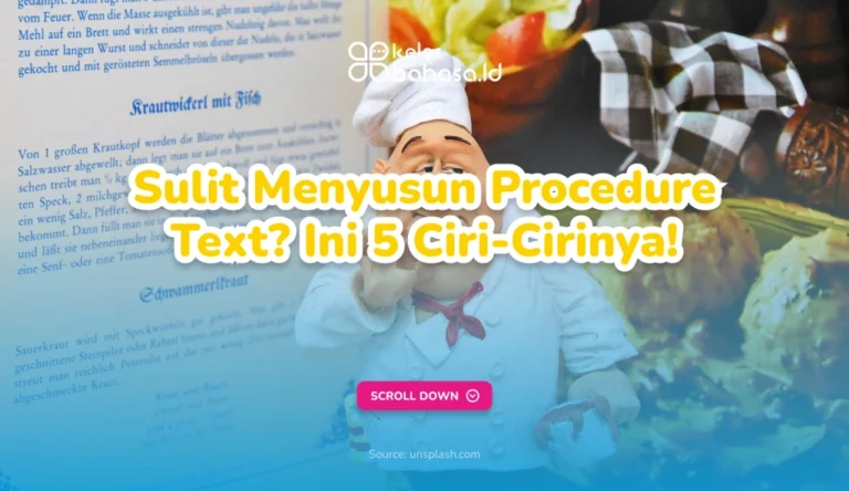 ILustrasi Sulit Menyusun Procedure Text? Ini 5 Ciri-Cirinya! Ilustrasi Procedure Text