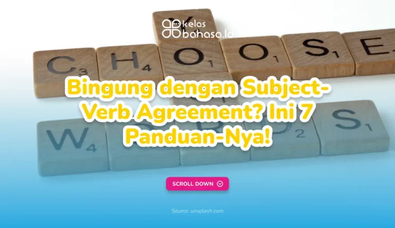 Ilustrasi Subject Verb