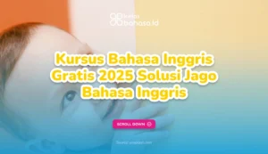 Ilustrasi Kursus Bahasa Inggris Gratis