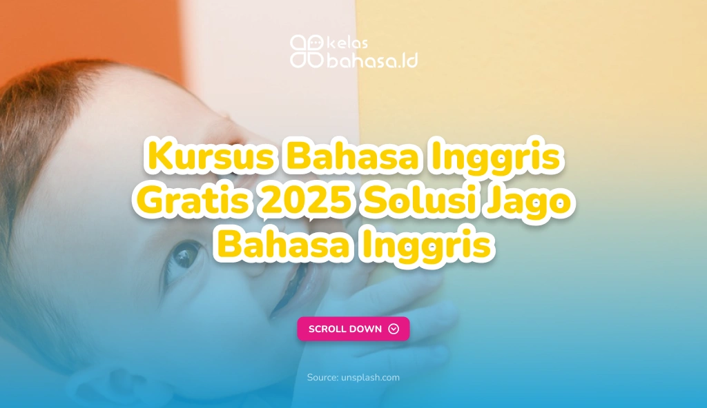 Ilustrasi Kursus Bahasa Inggris Gratis