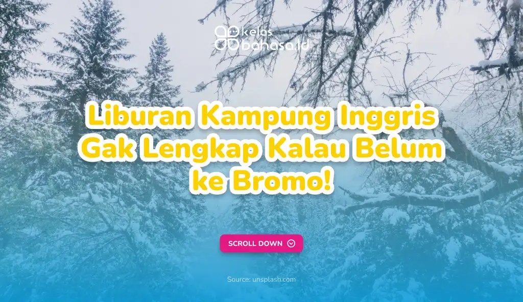 Ilustrasi Liburan Kampung Inggris