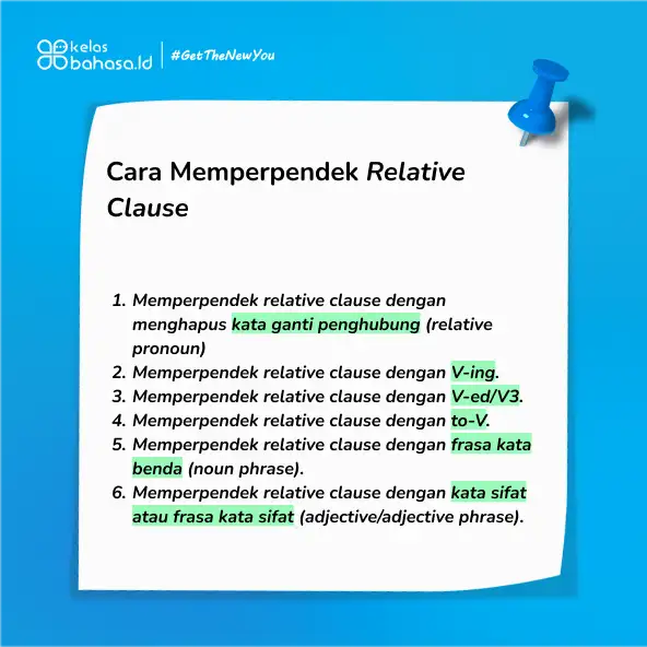 Ilustrasi 5 Cara Asik Biar Paham Apa itu Relative Clauses? dan Contoh