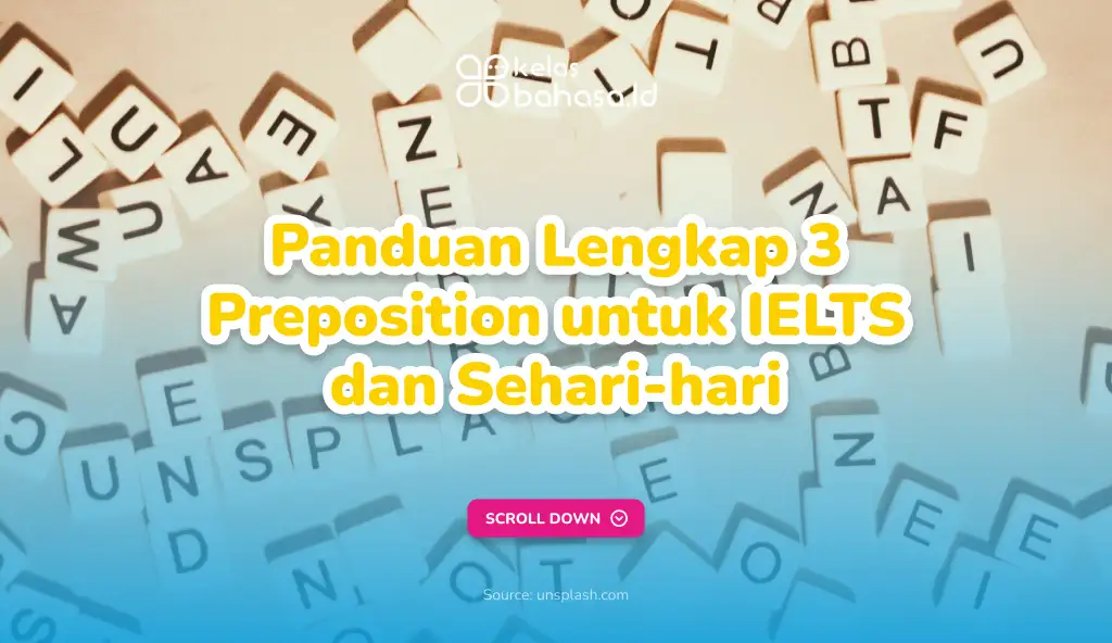 Ilustrasi prepositions in on at