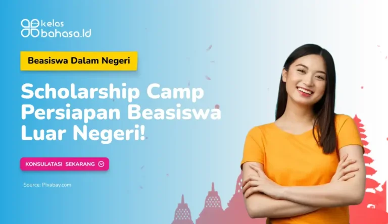 ILustrasi Scholarship Camp untuk Persiapan Beasiswa Luar Negeri 2025 Ilustrasi Persiapan Beasiswa Luar Negeri