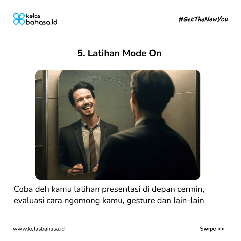 Ilustrasi Cara Presentasi Bahasa Inggris
