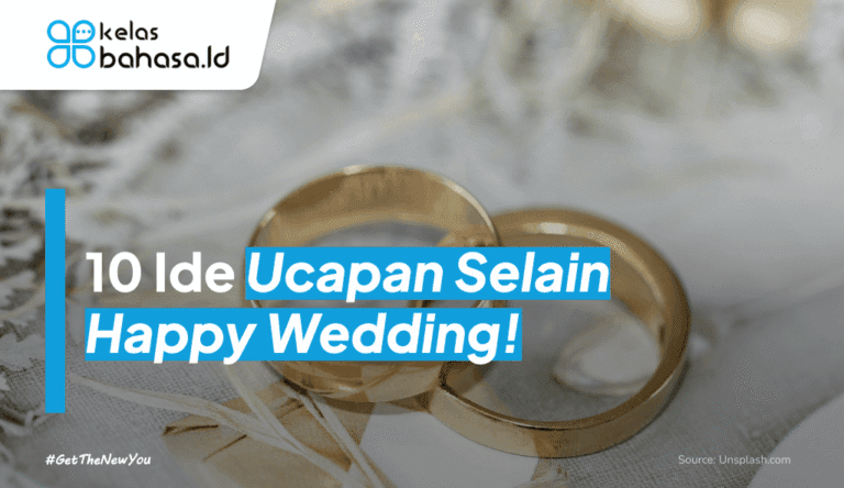 ILustrasi 10 Ide Ucapan Selain Happy Wedding yang Lebih Natural 10 Ide Ucapan Selain Happy Wedding!