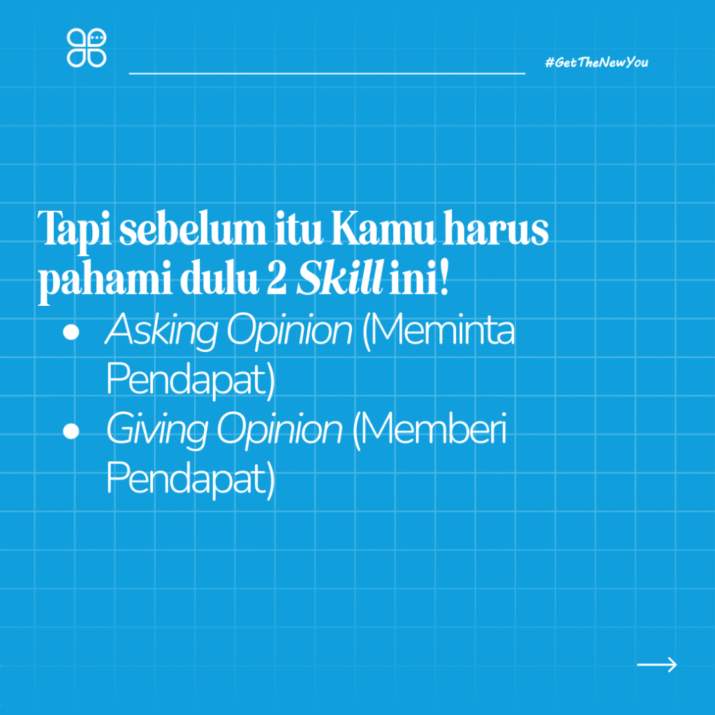Ilustrasi Asking and Giving Opinion