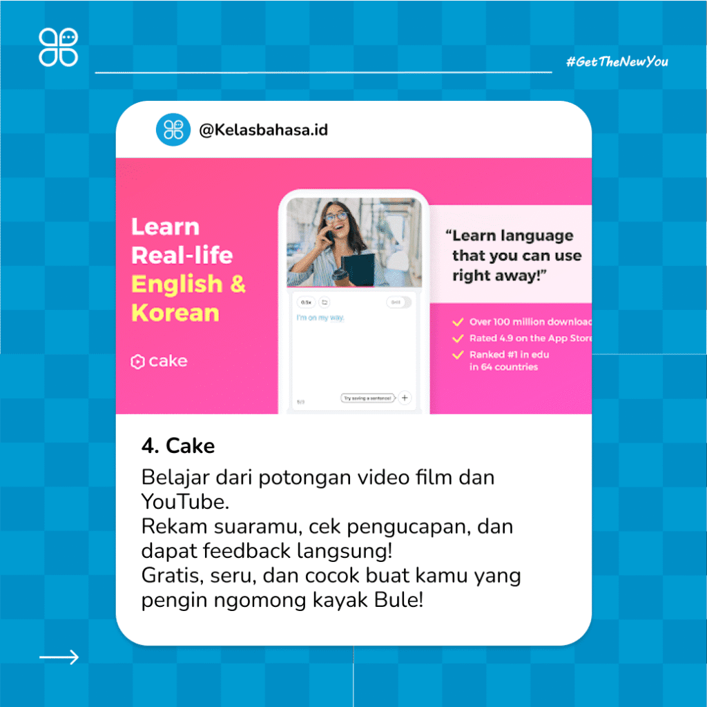 Ilustrasi Aplikasi Belajar Bahasa Inggris