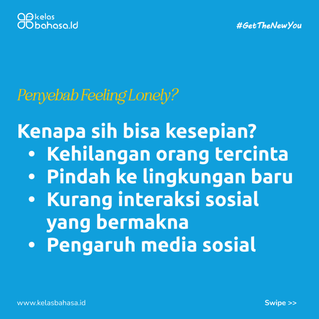 Ilustrasi Feeling Lonely Artinya