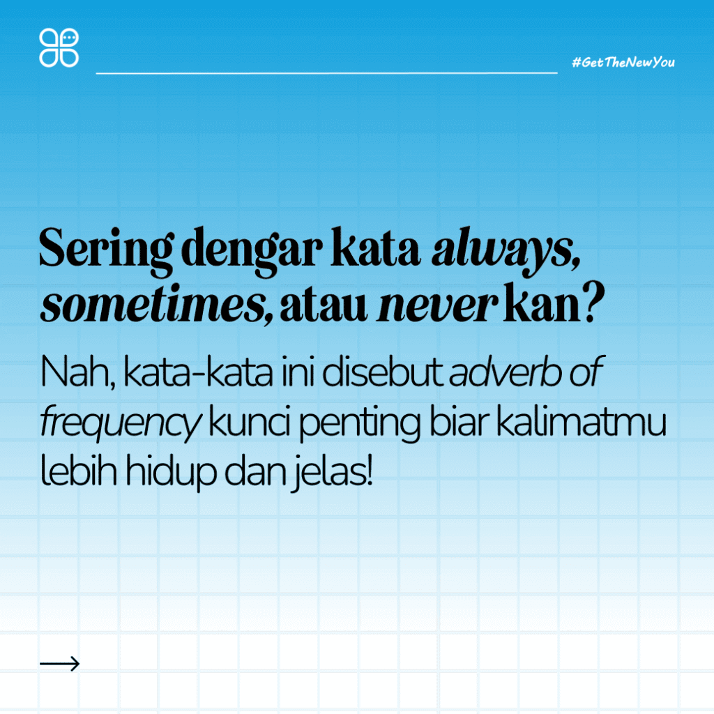 Ilustrasi Cara Menggunakan Adverb of Frequency