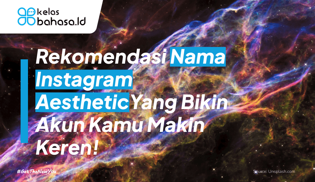 ilustrasi Nama Instagram Aesthetic