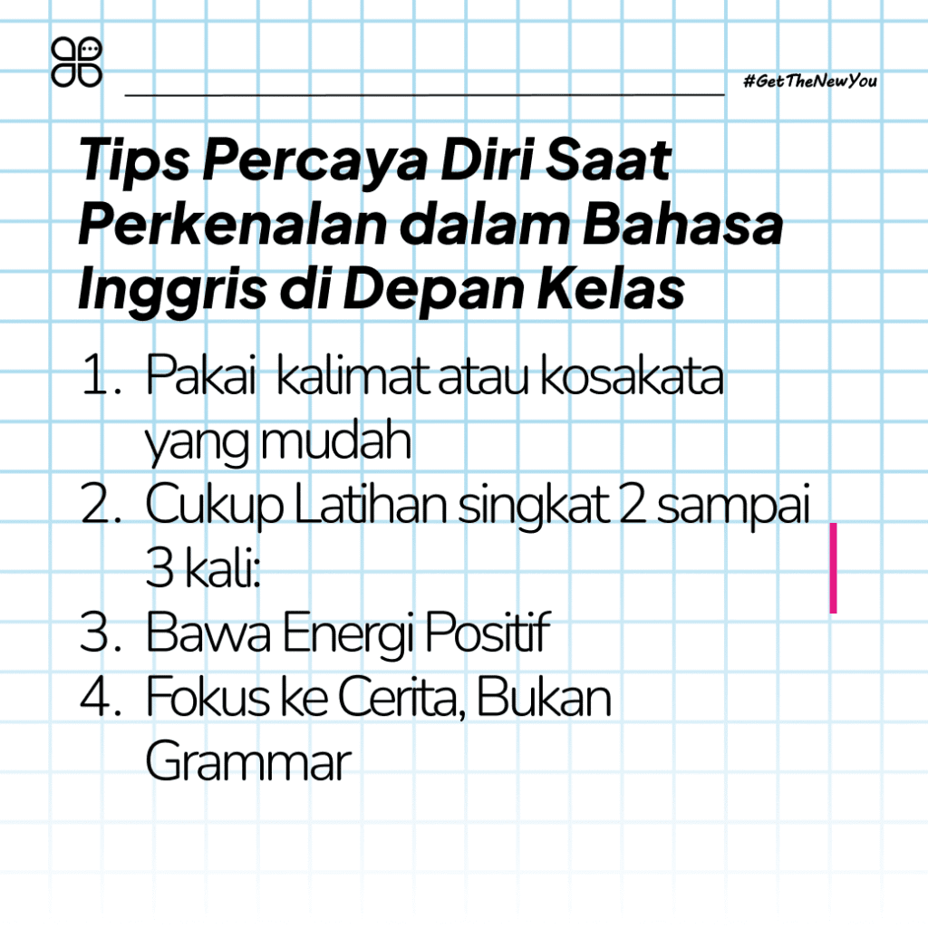 ILustrasi Cara Mudah Perkenalan dalam Bahasa Inggris di Depan Kelas Ilustrasi Perkenalan dalam Bahasa Inggris di Depan Kelas
