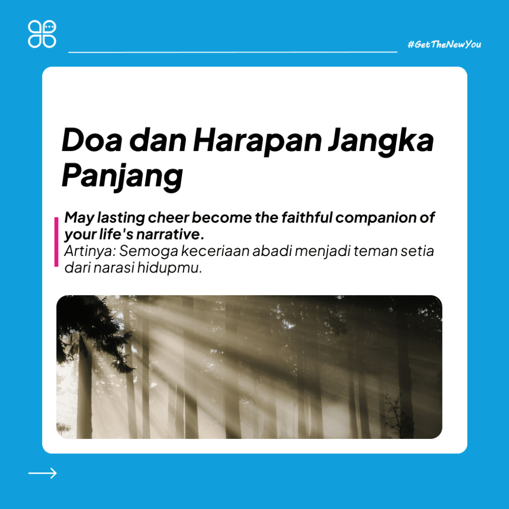 ilustrasi semoga bahagia bahasa inggris