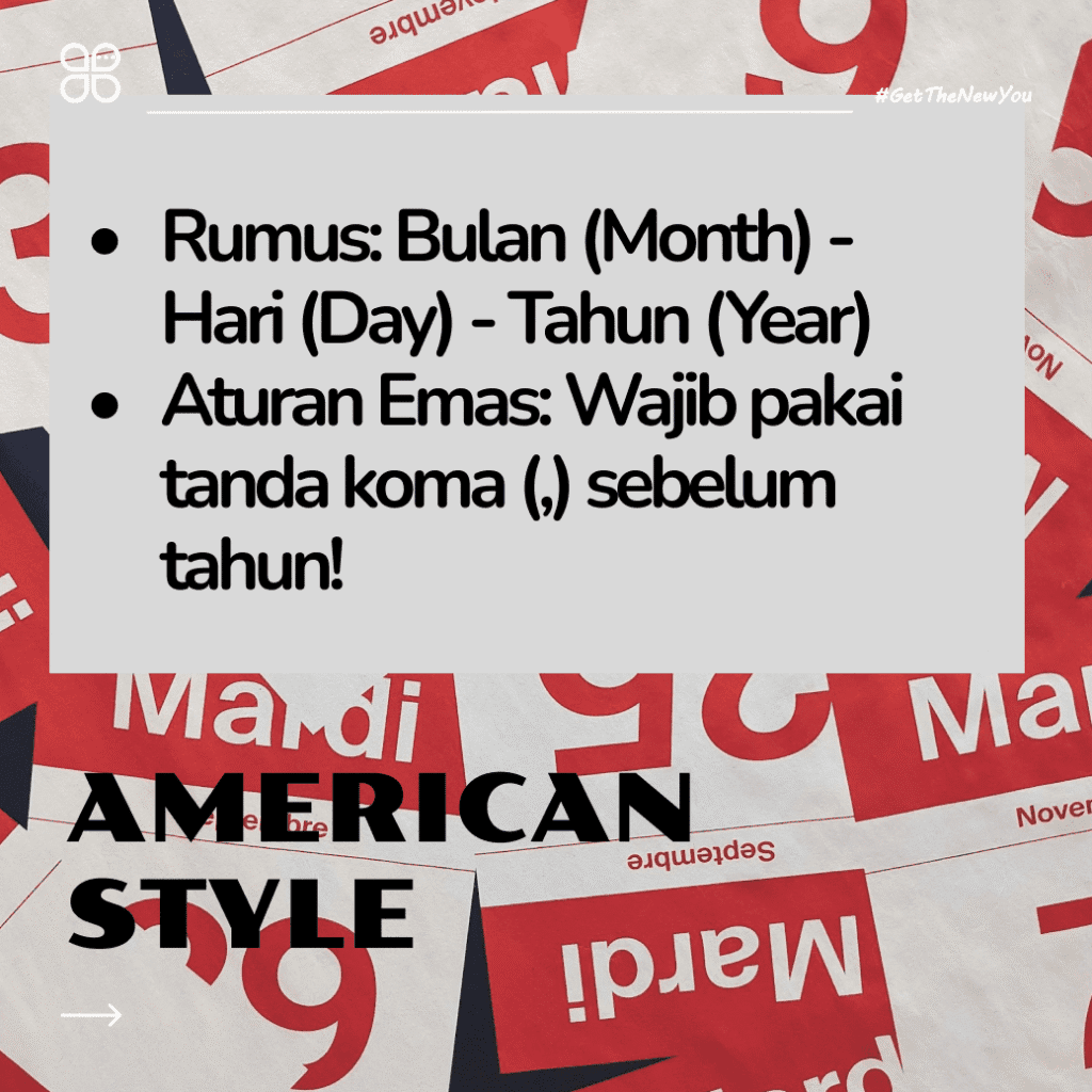 ilustrasi penulisan tanggal bahasa inggris