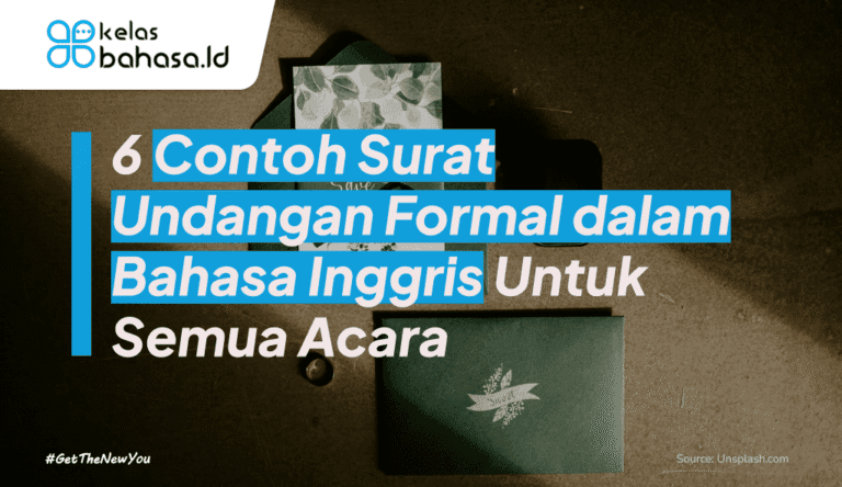 ILustrasi 6 Contoh Surat Undangan Formal dalam Bahasa Inggris untuk Semua Acara ilustrasi contoh surat undangan formal dalam bahasa inggris