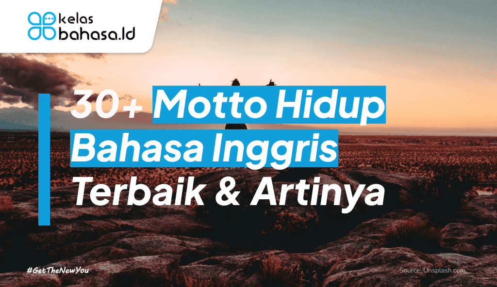 ilustrasi motto hidup bahasa inggris