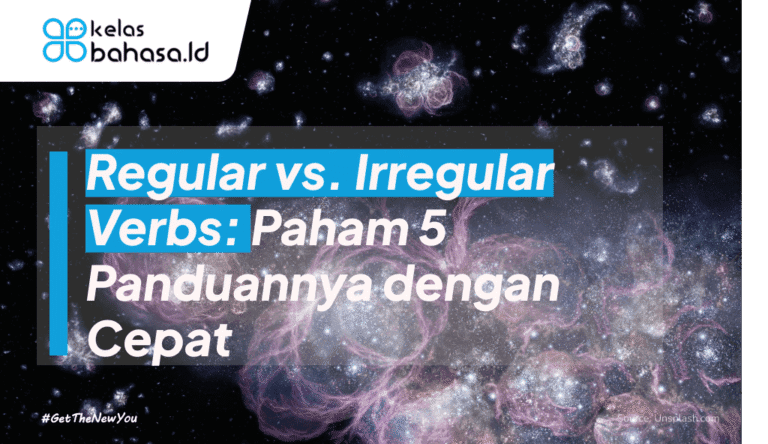 ilustrasi Regular vs Irregular Verbs