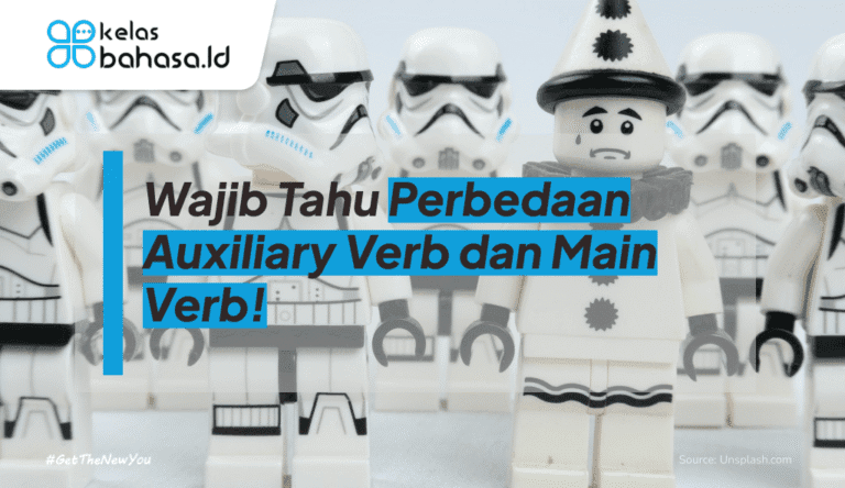ilustrasi Perbedaan Auxiliary Verb dan Main Verb