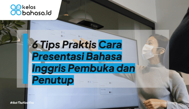 ilustrasi Cara Presentasi Bahasa Inggris Pembuka dan Penutup