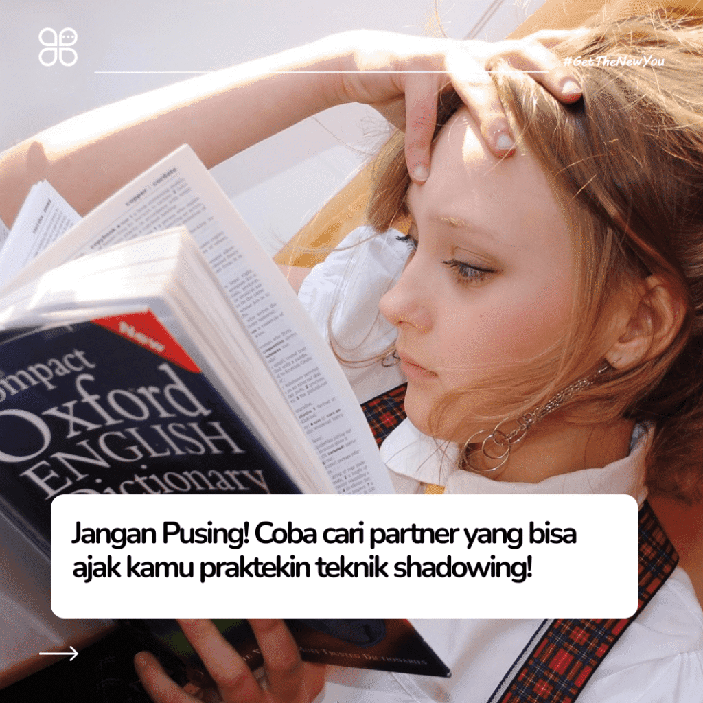 ILustrasi 4 Rahasia Jago Speaking: Teknik Shadowing Bahasa Inggris ilustrasi teknik shadowing bahasa inggris