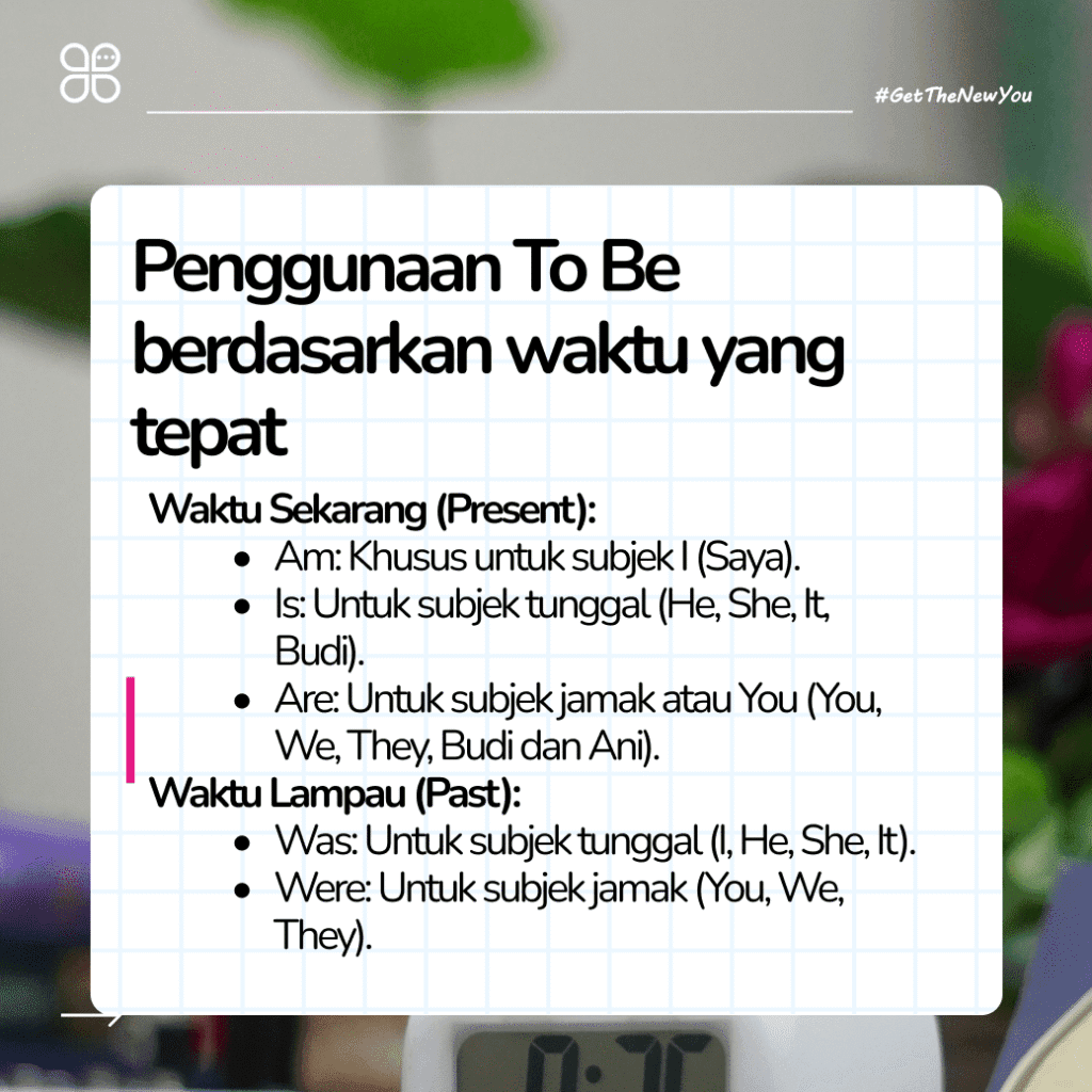 ILustrasi Panduan Lengkap Paham Penggunaan To Be sebagai Auxiliary ilustrasi penggunaan to be sebagai auxiliary