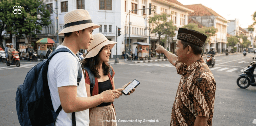 ILustrasi Top 4 Useful Phrases untuk Traveling: Speaking Bahasa Inggris Praktis ilustrasi useful phrases untuk traveling: speaking bahasa inggris praktis