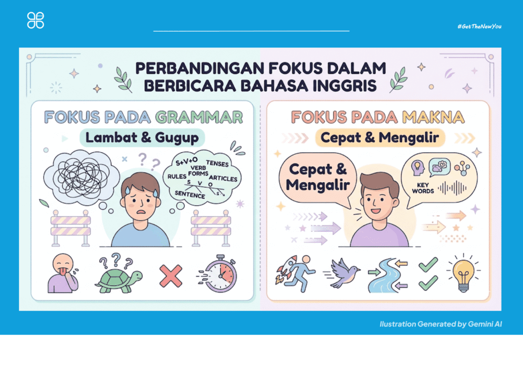 ilustrasi Cara Mengatasi Nervous Speaking Bahasa Inggris