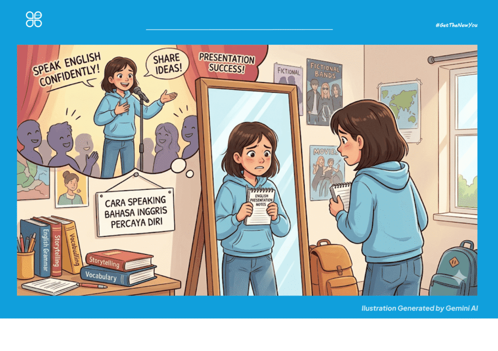 ilustrasi Cara Speaking Bahasa Inggris Percaya Diri