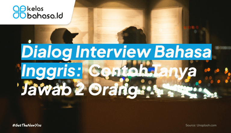 ilustrasi Dialog Interview Bahasa Inggris
